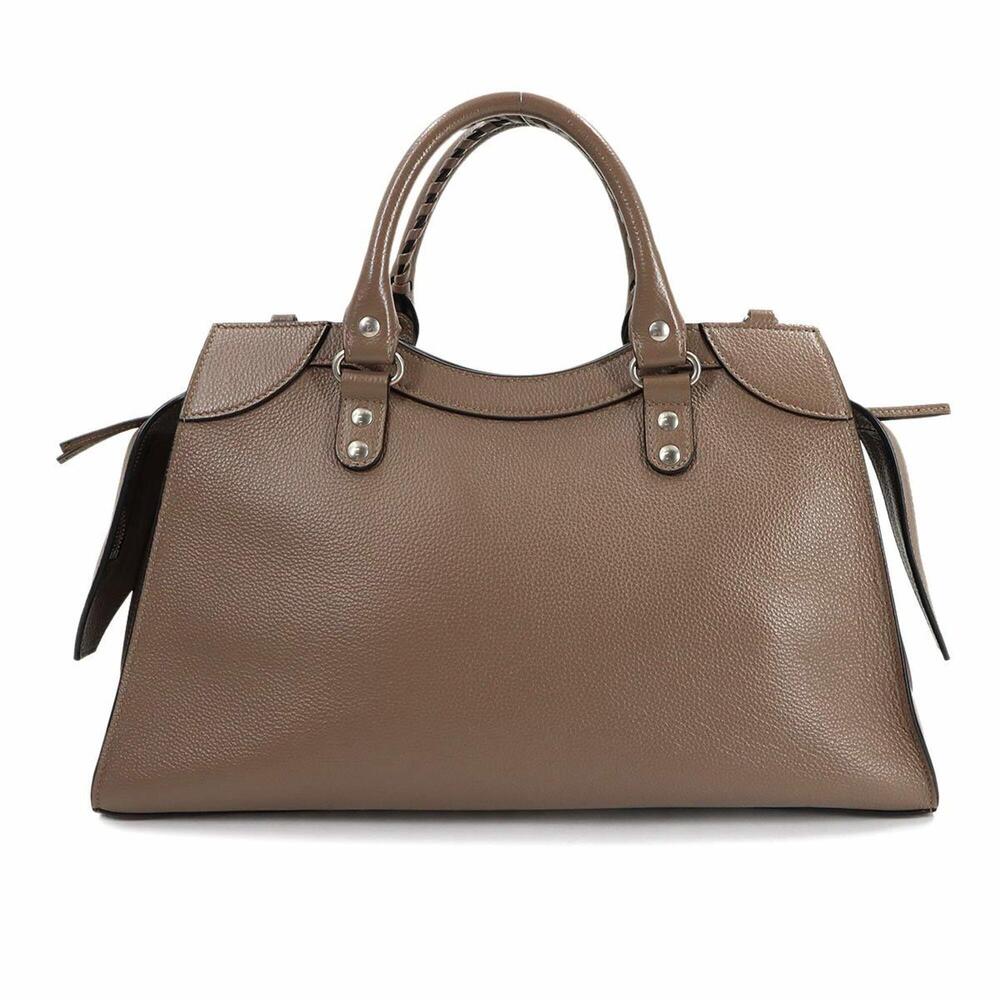 Balenciaga Neo Classic City Small 2-way Hand/Shoulder Handbag, Leather, Beige... - Picture 3 of 9